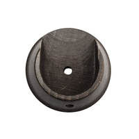 Product Wooden Inside Mount Curtain Rod Bracket Socket 28mm Brown base image