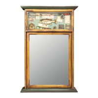 Product Καθρέπτης Ξύλινος "Ψάρεμα" 40x8x70cm base image