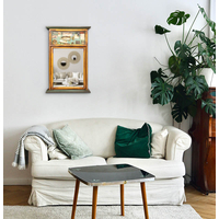 Product Καθρέπτης Ξύλινος "Ψάρεμα" 40x8x70cm base image