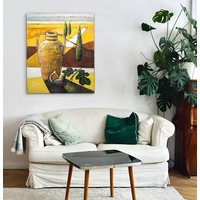 Product Πίνακας Ζωγραφικής Σε Καμβά 76x91cm "Πυθάρι" base image