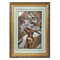 Product Πίνακας Ανάγλυφος Με Κορνίζα 40x54cm Βάζο Με Λουλούδια Νο. 2 base image