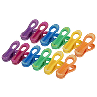 Product 12 Clothes Hanging Plastic Pegs 4100519 base image