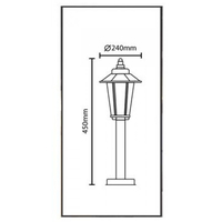 Product Φωτιστικό Στύλος Ανοξείδωτος 7290350 base image