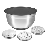 Product Μπολ Σαλάτας Inox Με 3 Λεπίδες Hi 23002 base image