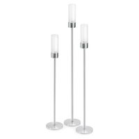 Product Βάσεις Κεριών Inox Σετ 3 τεμ. Hi 57099 base image