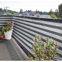 Product Balcony Privacy Screen Charcoal/White 90cmX5m Hi 60258 base image