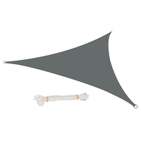 Product Sunshade Triangle 5x5x5m Charcoal Hi 62599 base image