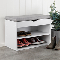 Product Wooden Bench Shoe Rack Hi 90080 base image