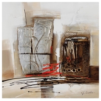 Product Πίνακας Ζωγραφικής Σε Καμβά 70x70cm "Abstract ⅠⅠ" base image