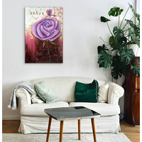 Product Πίνακας Ζωγραφικής Σε Καμβά 60x90cm "Brave" base image