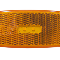 Product Φως Αντανακλαστικό Πορτοκαλί 12/24V 2 LED 111x45mm Benson 011038 base image