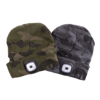 Product Led Cap Light Camo Grey Benson 013129 base image