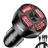 Product Φορτιστής 4 x USB-A Αυτοκινήτου XTROBB 00019907 base image