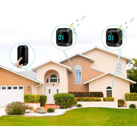Product Wireless Doorbell With Thermometer Malatec 00021911 base image