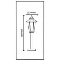 Product Φωτιστικό Στύλος Ανοξείδωτο 7290360 base image