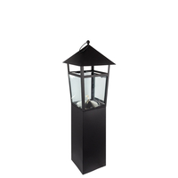 Product Φανάρι Δαπέδου Μαύρο 20x20x72cm base image