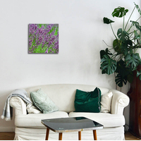 Product Πίνακας Με Εκτύπωση Σε Καμβά 40x40cm "Λεβάντα" base image