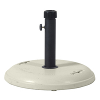 Product Concrete Umbrella Base 22Kg Round 48cm White base image