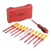 Product Electrician's Screwdriver Set 13 Pcs Kendo 20485 base image