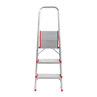 Product Foldable Aluminium Ladder 2+1 Steps Prostep PS0802 base image