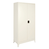 Product Ντουλάπα Μεταλλική Δίφυλλη Με 4 Ράφια 90x45x191cm base image