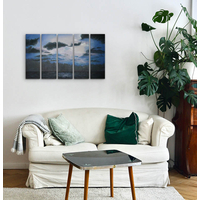 Product Πίνακας Ζωγραφικής Σε Καμβά 5 Τμημάτων 100x60cm "Θάλασσα" base image