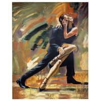 Product Πίνακας Ζωγραφικής Σε Καμβά 76x102cm "Χορευτές Ι" base image
