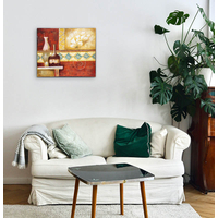 Product Πίνακας Ζωγραφικής Σε Καμβά 60x70cm "Βάζο - Μπουκάλι" base image