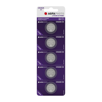 Product Lithium CR2025 3V Batteries 5 pcs AgfaPhoto base image