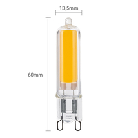 Product G9 3.5W 6500K LED Lamp Cleverplanet G9356 base image