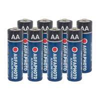 Product Alcaline AA LR06 1.5V Batteries 8 pcs AgfaPhoto base image
