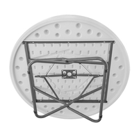 Product Τραπέζι Πλαστικό Πτυσσόμενο Στρογγυλό 110cm base image