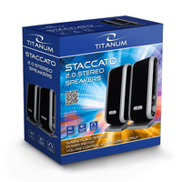 Product Stereo Speakers 2.0 Titanum Staccato TP102 base image