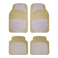 Product Πατάκια Σετ 4 τεμ. Μπεζ Λάστιχο - Μοκέτα Roadster 81251C base image