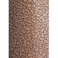 Product Metallic Bed Hammered Finish Brown 90x190cm "Sam" base image