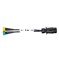 Product Καλώδιο Τρέιλερ 7 Πόλων σε 2x5 Πόλων 5m ProPlus 343087 base image
