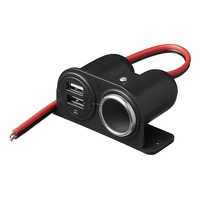 Product Πρίζα Αυτοκινήτου 12/24V Με 2 Θύρες USB ProPlus 450420 base image