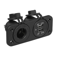 Product 12V DIN Socket With 2 USB Type-A Ports ProPlus 450460 base image