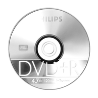 Product DVD+R 4.7GB Ταχύτητας 16x Σετ 5 τεμ. Philips base image