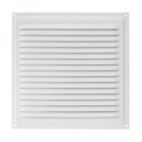 Product Περσίδα Εξαερισμού 15x15cm Μεταλλική Λευκή base image