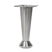 Product Πόδι Επίπλου Κωνικό Νίκελ Ματ 100mm base image
