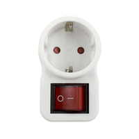 Product Schuko Adaptor With Switch Electra GA01/01S base image