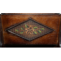 Product Εφημεριδοθήκη Ξύλινη "Λουλούδια" 38x29x64cm base image