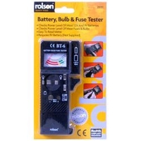 Product Δοκιμαστικό Όργανο Μπαταριών Rolson 28101 base image
