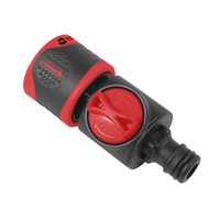 Product Ταχυσύνδεσμος Λάστιχου Με Διακόπτη 1/2" - 5/8" - 3/4" Rolson 83190 base image