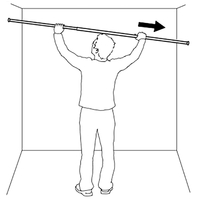 Product Σωλήνας Κουρτίνας Μπάνιου Αλουμινίου 90-160cm Λευκός Sidirela base image