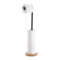 Product Toilet Paper Stand Holder "Black" Sidirela E-4604 base image