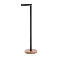 Product Toilet Paper Stand Holder "Black" Sidirela E-4604 base image