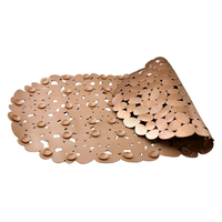 Product Βεντούζα Μπάνιου PVC 67x34cm Χάλκινο Μεταλλικό Sidirela base image