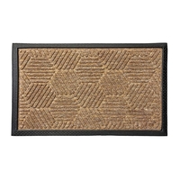 Product Front Door Mat "Hexagon" Beige 40x60cm base image